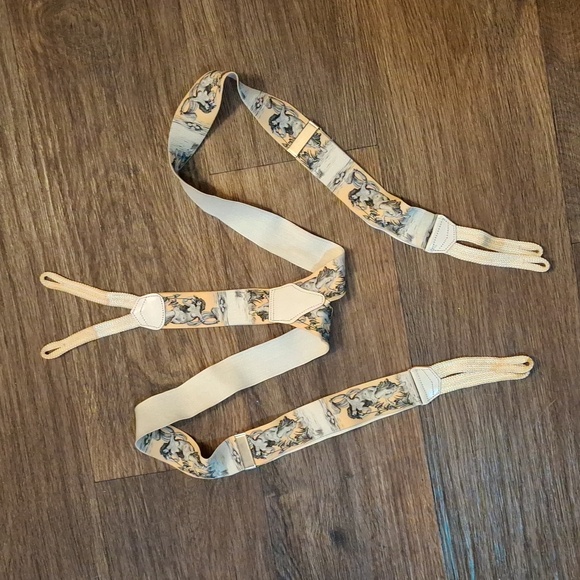 Rare Vintage Nymph Aphrodite Suspenders Braces. Made in England - Picture 9 of 15